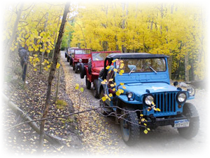 the CFFC heading up to Mt. Antero