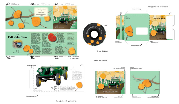 CFFC Fall Color Tour, cd packaging
