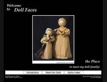 Doll faces web site image