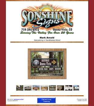 Sonshine Signs homepage image